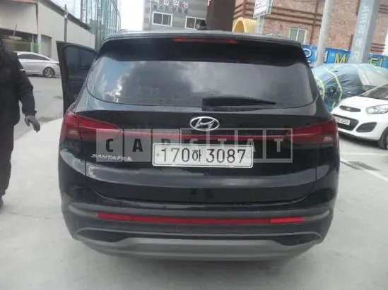 Photo 2 of 26: 2021 Hyundai Santa Fe, VIN KMHS281HGMU328317 — Korean insurance auction