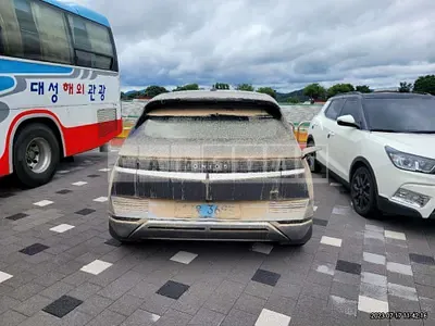 Photo 1 of 9: 2022 Hyundai Modern Ionic 5, VIN KMHKR81CPNU095815 — Korean insurance auction