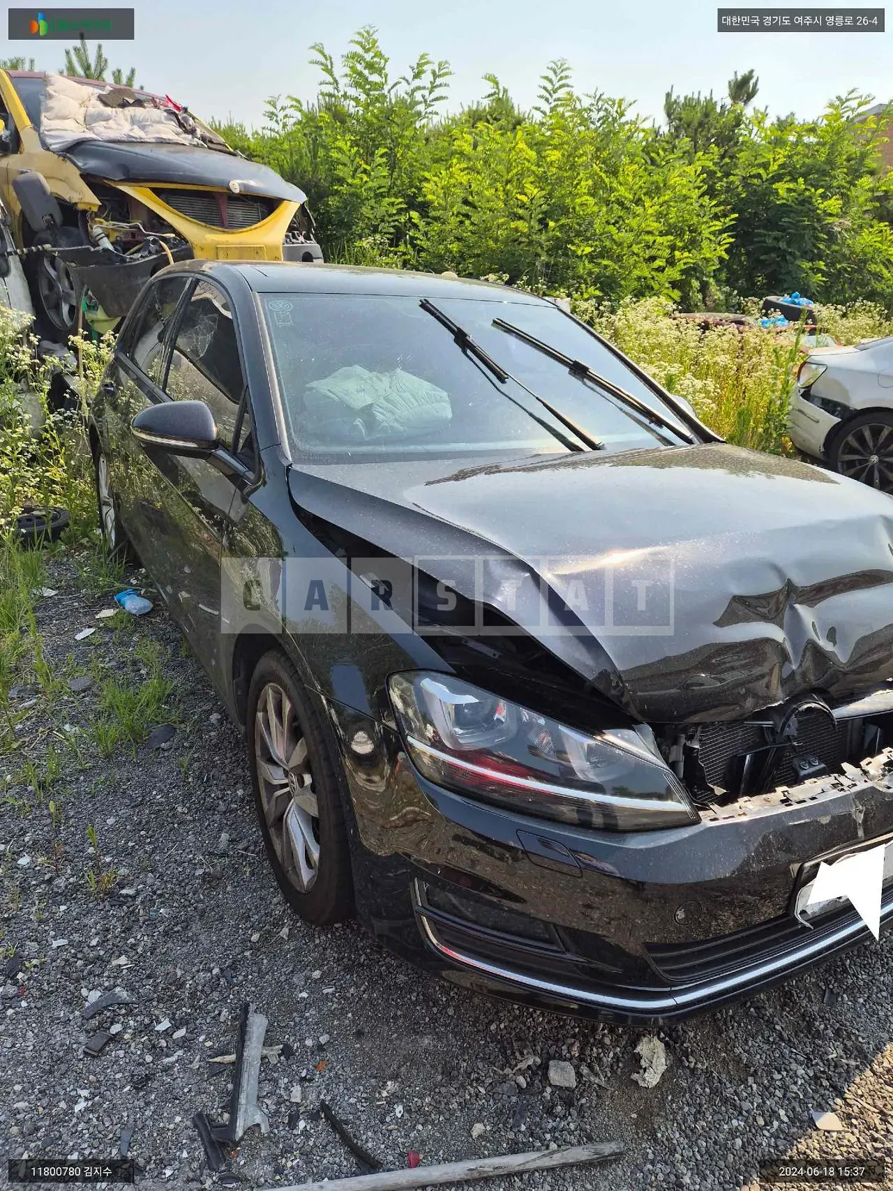 Photo 2 of 11: 2015 Volkswagen Golf 1.4 TSI, VIN WVWZZZAUZGW070450 — Korean insurance auction