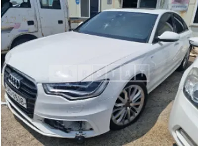 Photo 1 of 8: 2015 Audi A6 45 TDI quattro, VIN WAUZZZ4G4FN023282 — Korean insurance auction