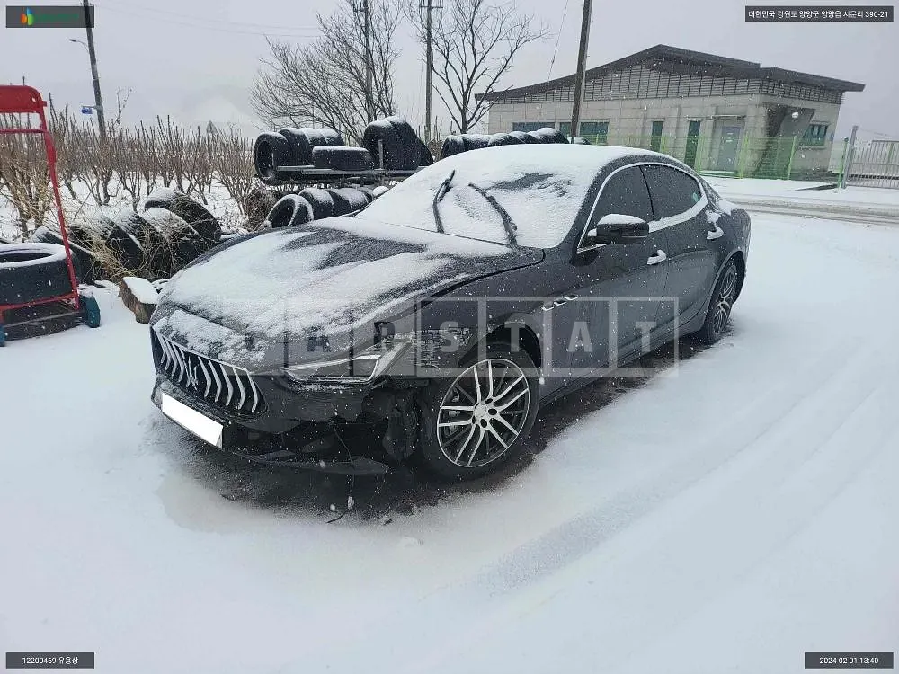 Photo 2 of 28: 2018 Maserati Ghibli Diesel, VIN ZAM57TSG4J1272586 — Korean insurance auction