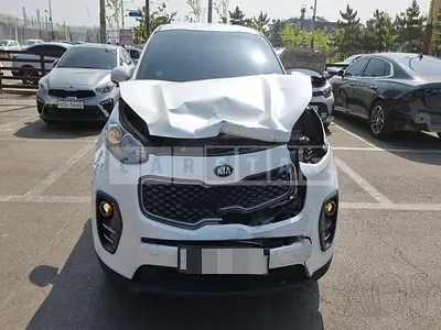 Photo 1 of 15: 2017 Kia Sportage, VIN KNAPN815GHK301738 — Korean insurance auction