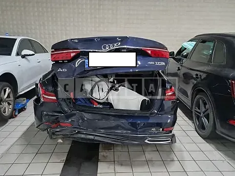 Photo 2 of 24: 2022 Audi A6 45 TFSI quattro, VIN WAUZZZF25NN045341 — Korean insurance auction