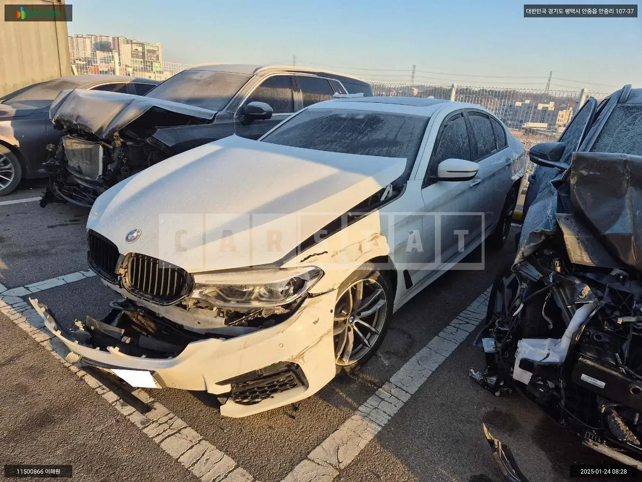 Photo 2 of 21: 2017 BMW 520d xDrive, VIN WBAJC5107HWB83770 — Korean insurance auction