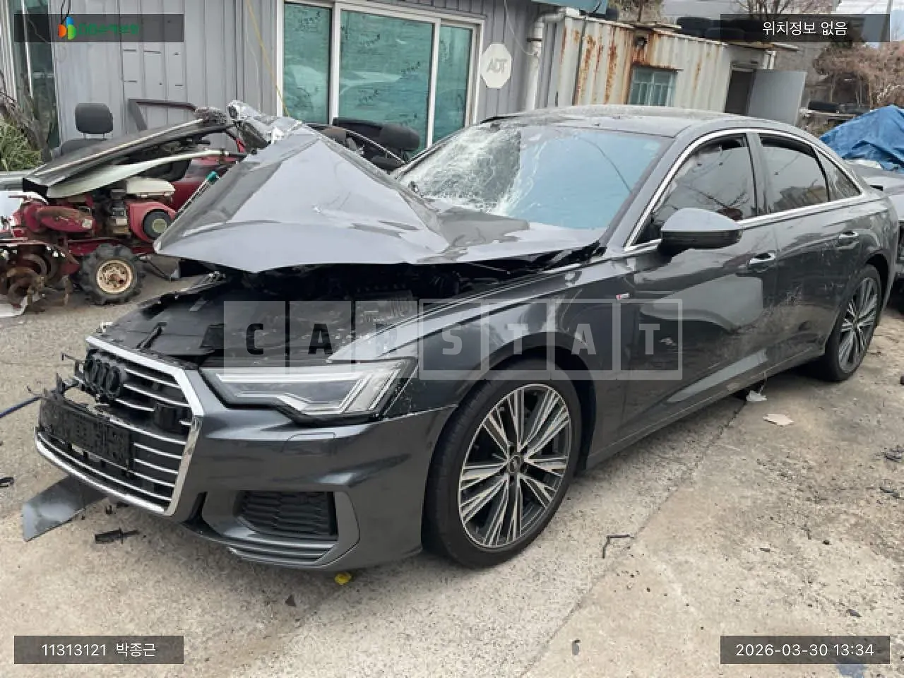 Photo 2 of 15: 2022 Audi A6 45 TDI quattro, VIN WAUZZZF22NN041411 — Korean insurance auction