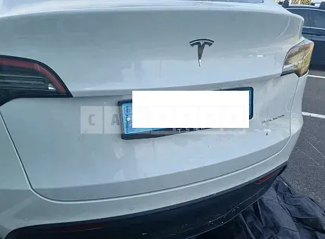 Photo 2 of 47: 2022 Tesla Model Y LongRange, VIN 7SAYGDEE1NF500030 — Korean insurance auction