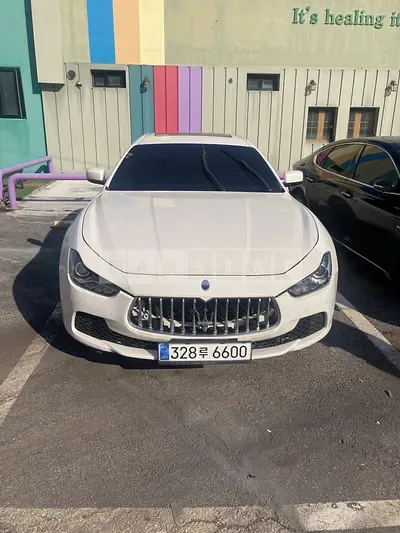 Photo 1 of 5: 2016 Maserati Ghibli 3.0 Diesel, VIN ZAM57TSA9G1173461 — Korean insurance auction