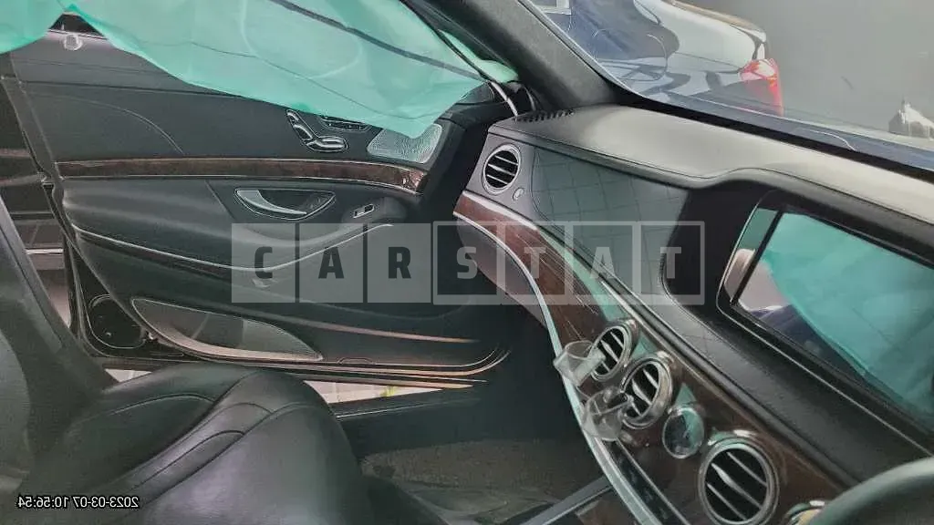 Photo 2 of 9: 2015 Mercedes-Benz S500 Hybrid, VIN KL90A4ADHFZ100003 — Korean insurance auction