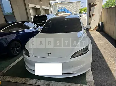 Photo 1 of 12: 2024 Tesla Model 3 — Korean insurance auction