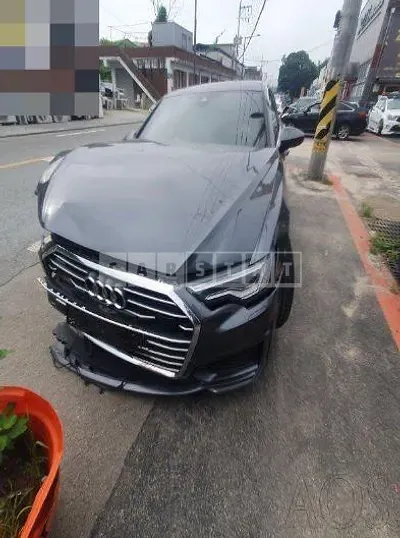 Photo 1 of 17: 2022 Audi A6 40 TDI quattro, VIN WAUZZZF28NN045916 — Korean insurance auction