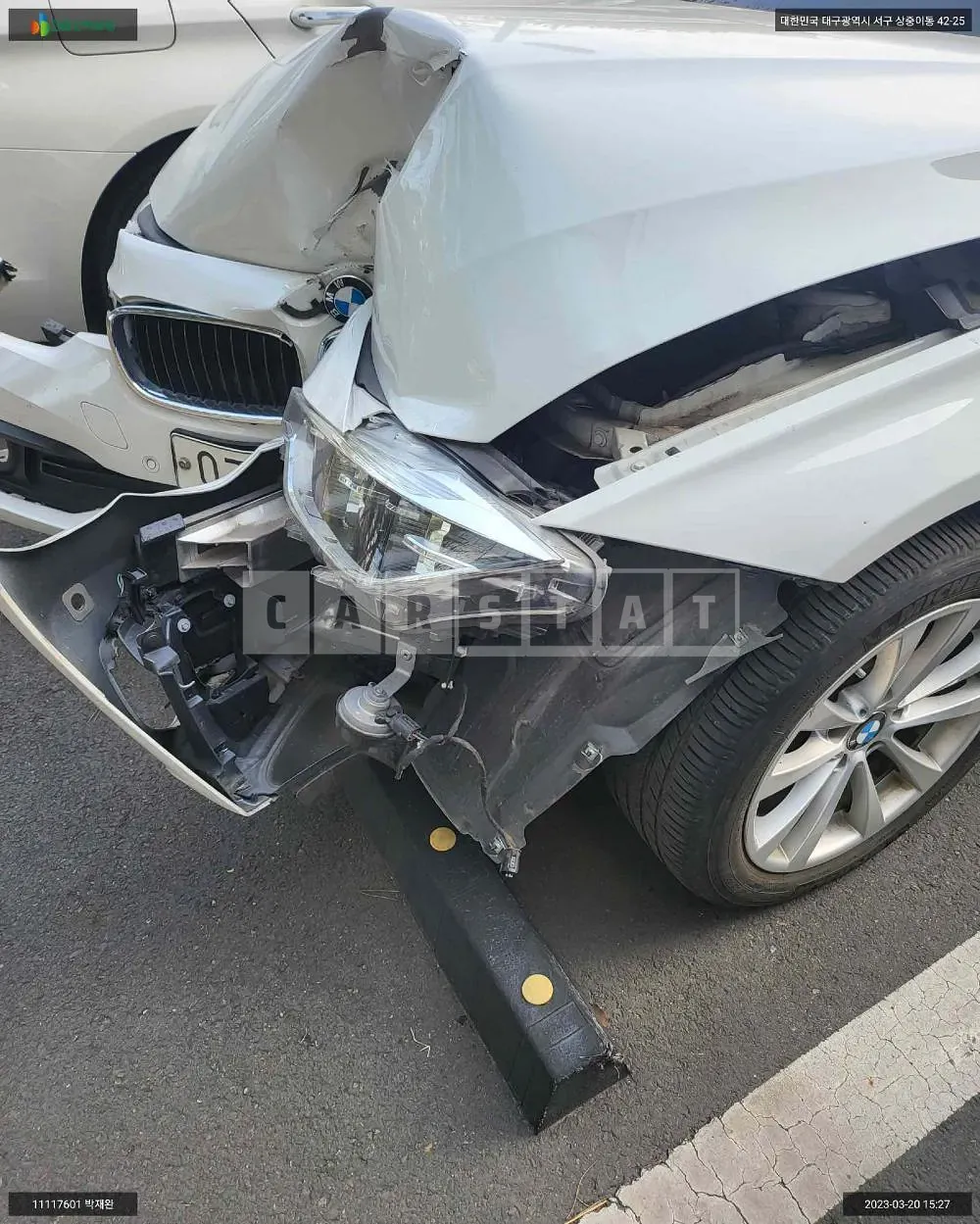 Photo 2 of 18: 2018 BMW 320d, VIN WBA8C5109JK734354 — Korean insurance auction