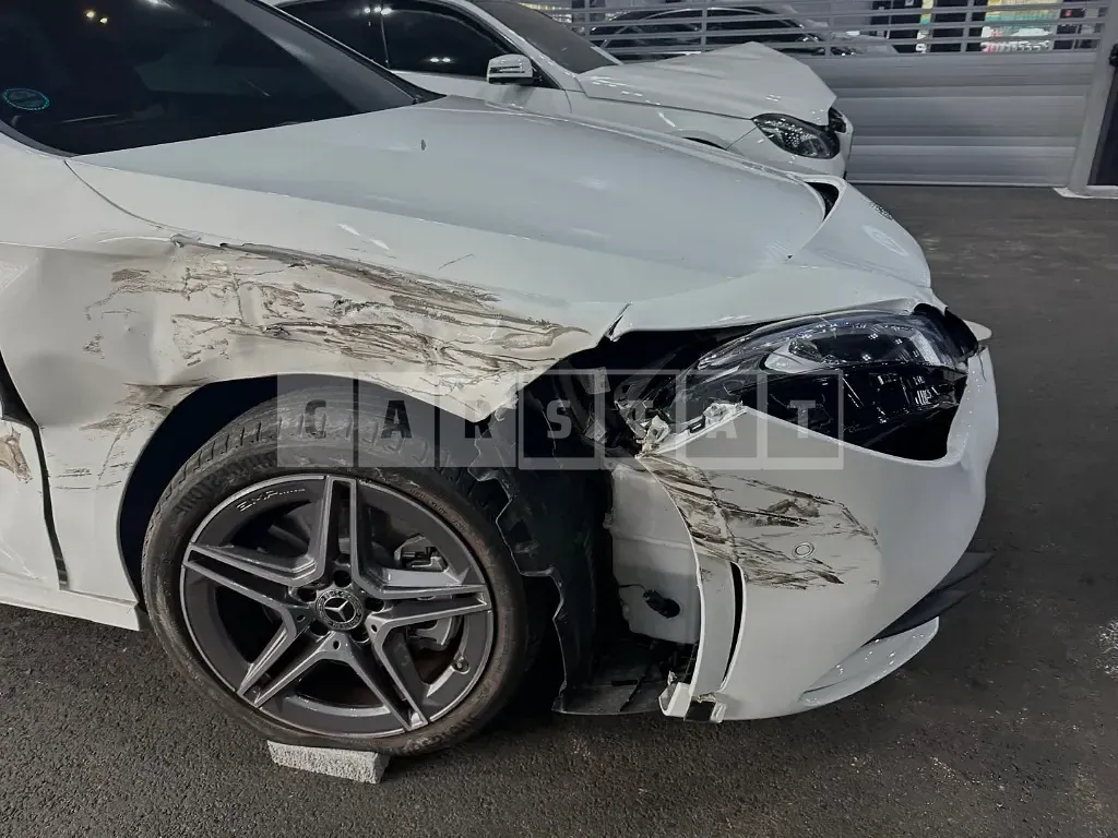 Photo 2 of 9: 2022 Mercedes-Benz A250 4Matic, VIN W1K3G4HB6NJ351430 — Korean insurance auction