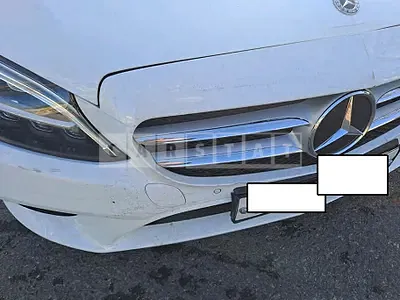 Photo 1 of 14: 2019 Mercedes-Benz C 220d, VIN WDDWF1EB4KR523115 — Korean insurance auction