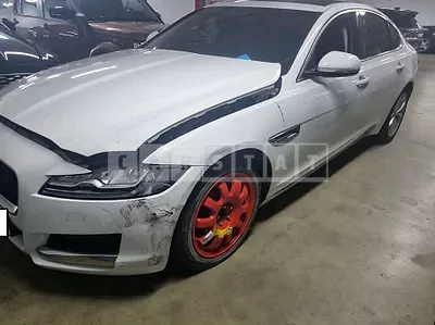 Photo 1 of 20: 2019 Jaguar XF 25T, VIN SAJBB4BX7KCY77706 — Korean insurance auction