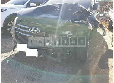 Photo 1 of 8: 2017 Hyundai Santa Fe — Korean insurance auction