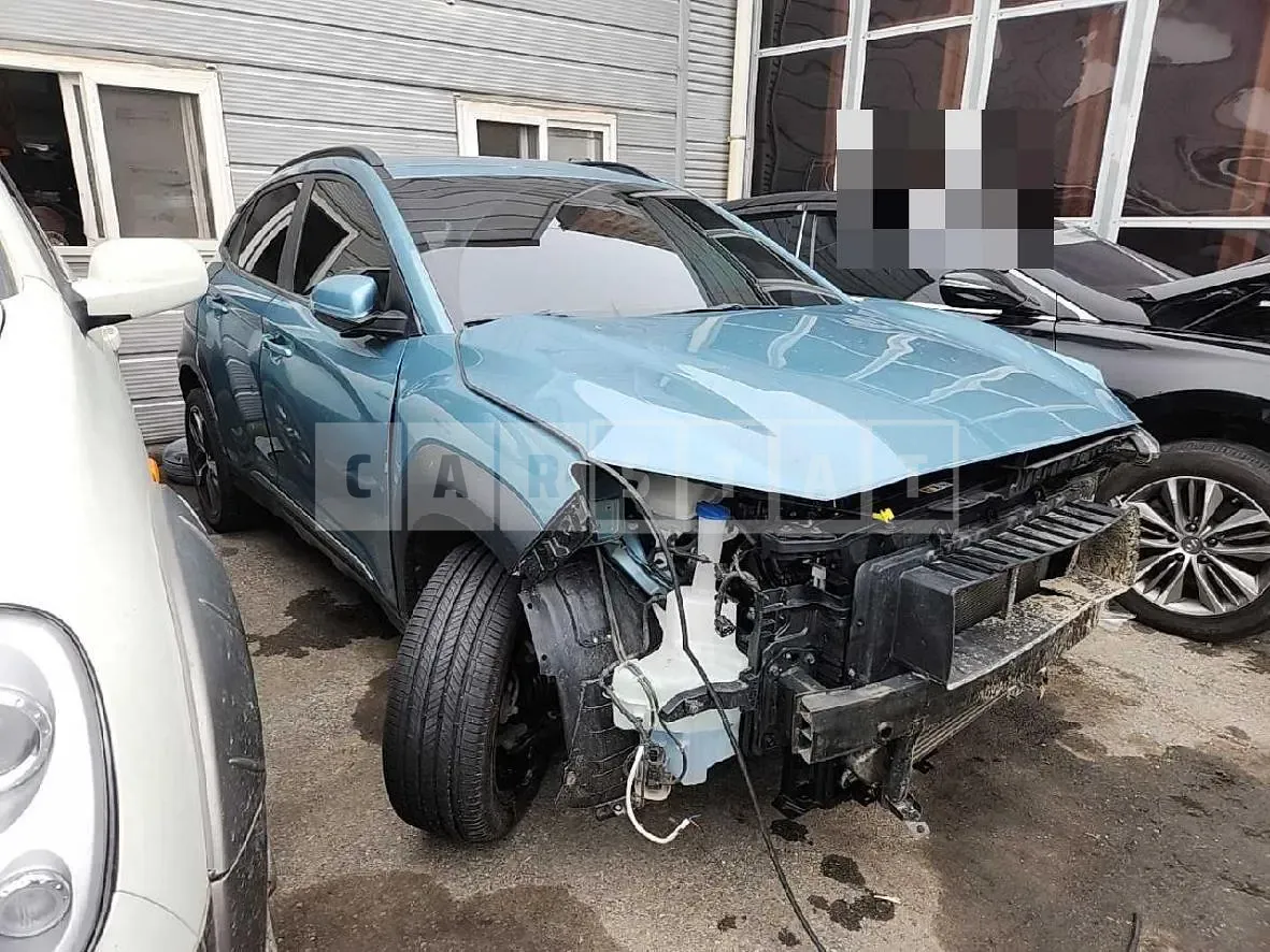 Photo 2 of 15: 2019 Hyundai Kona 1.6, VIN KMHK3816GKU317975 — Korean insurance auction
