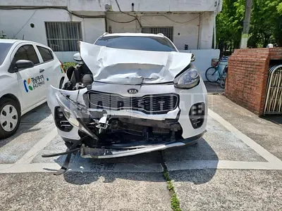 Photo 1 of 15: 2018 Kia Sportage, VIN KNAPM813BJK453534 — Korean insurance auction