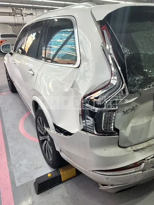 Photo 2 of 5: 2021 Volvo XC90 T8 AWD, VIN YV1LFBR0DM1706186 — Korean insurance auction