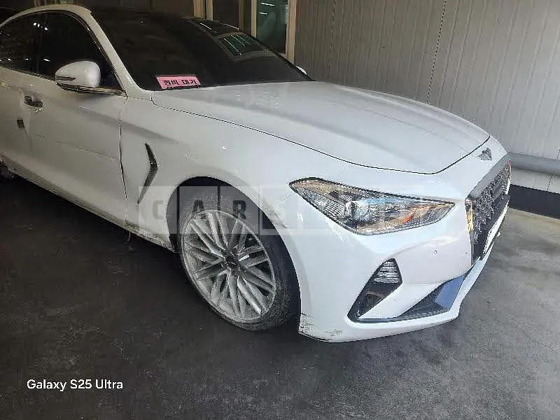 Photo 2 of 17: 2020 Genesis G70, VIN KMTG341ABLU064233 — Korean insurance auction