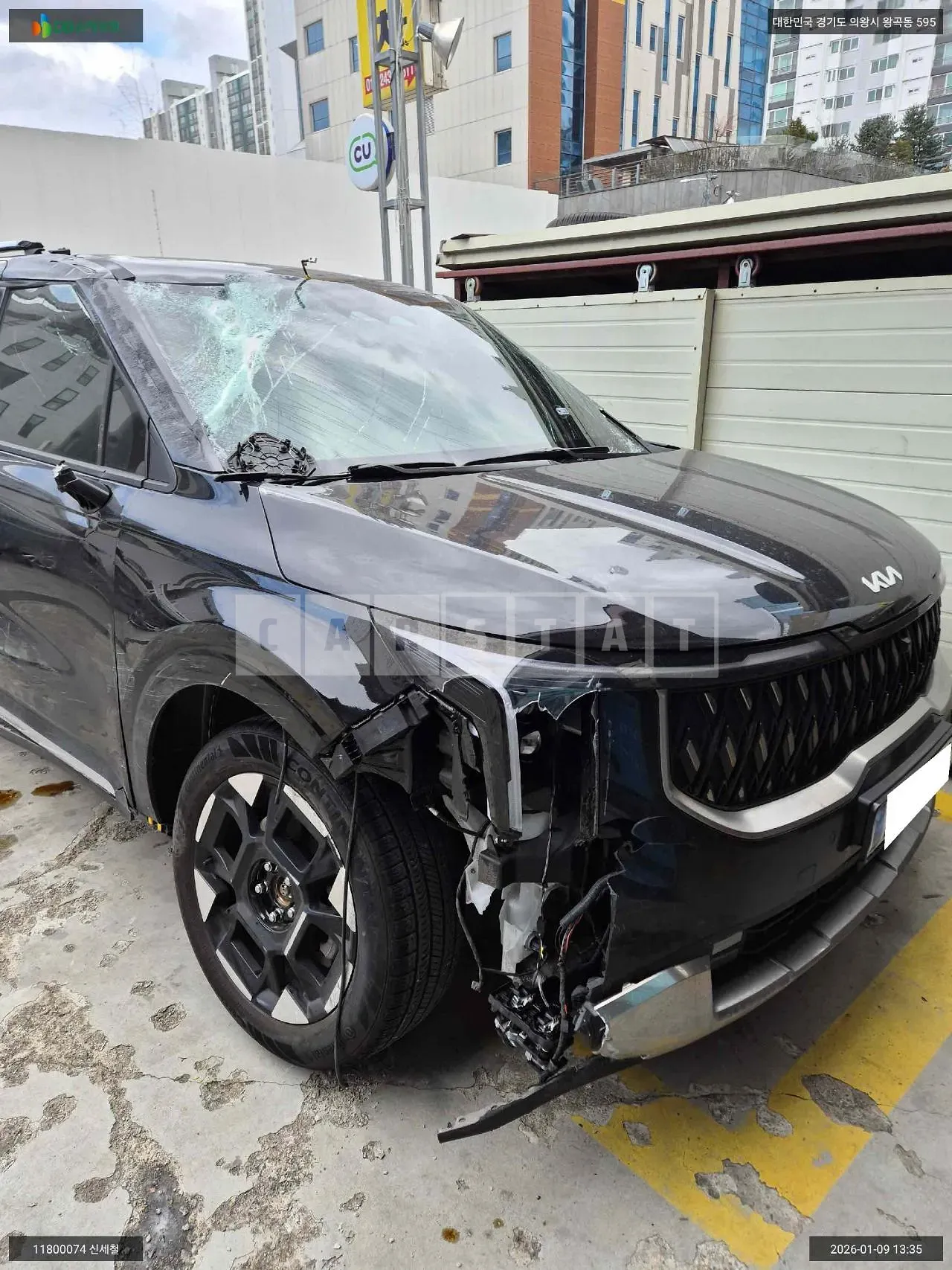 Photo 2 of 25: 2024 Kia Carnival Hybrid, VIN KNANE81ABRS004505 — Korean insurance auction