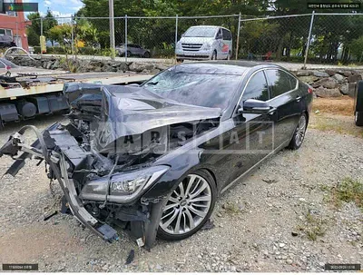Photo 1 of 20: 2016 Genesis G80, VIN KMHGM41DDHU196371 — Korean insurance auction