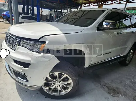 Photo 2 of 50: 2021 Jeep Straw Grand Cherokee, VIN 1C4RJFJG7MC876572 — Korean insurance auction