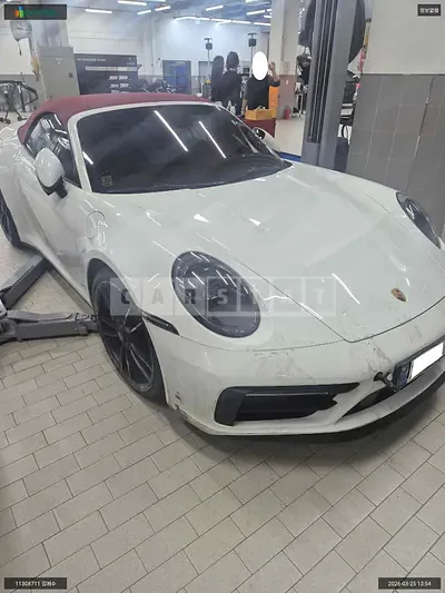 Photo 1 of 40: 2023 Porsche 911 Carrera GTS Cabriolet, VIN WP0CB2996PS247140 — Korean insurance auction