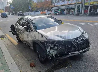 Photo 1 of 34: 2020 Lexus Ux 250h 2WD, VIN JTHP6JBH1L2073536 — Korean insurance auction
