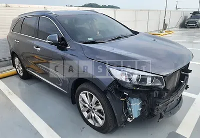 Photo 1 of 16: 2016 Kia Sorento, VIN KNAPK81ABGA196334 — Korean insurance auction