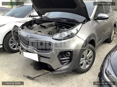 Photo 1 of 25: 2018 Kia Sportage, VIN KNAPM813BJK523268 — Korean insurance auction