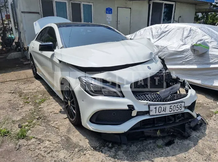 Photo 2 of 12: 2017 Mercedes-Benz CLA250 4Matic, VIN WDDSJ4GBXHN443863 — Korean insurance auction