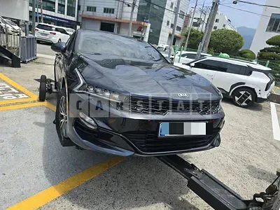 Photo 1 of 22: 2021 Kia K5, VIN KNAG141ABMA127863 — Korean insurance auction