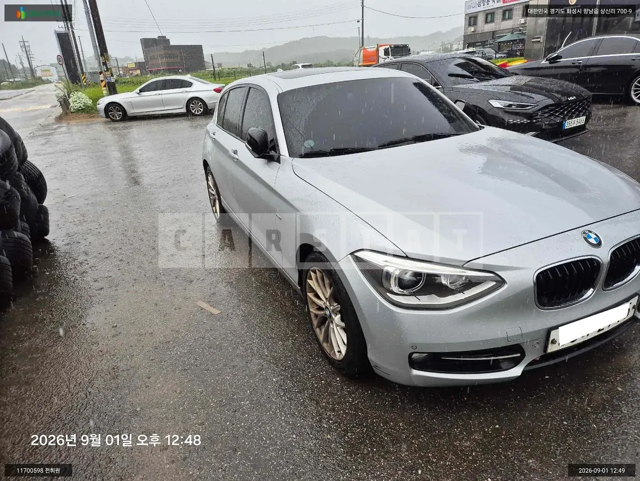 Photo 2 of 8: 2015 BMW 118d, VIN WBA1C1107FJ836968 — Korean insurance auction