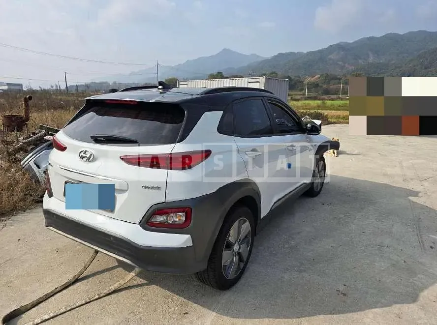 Photo 2 of 11: 2019 Hyundai Kona Electric Car — Korean insurance auction
