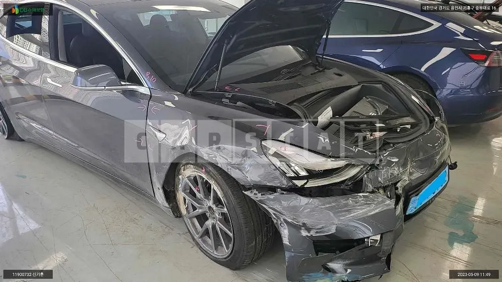 Photo 2 of 12: 2020 Tesla Model 3 Standard Range Plus RWD, VIN 5YJ3E1EA5LF809814 — Korean insurance auction