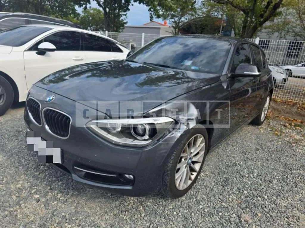 Photo 2 of 8: 2015 BMW 118d — Korean insurance auction