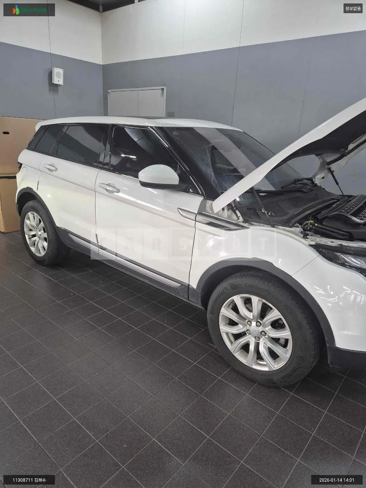 Photo 2 of 9: 2018 Land Rover Range Rover Evoque 2.0, VIN SALVA2BN6JH323374 — Korean insurance auction