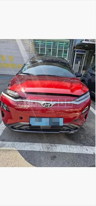 Photo 1 of 23: 2019 Hyundai Kona Electric Car — Korean insurance auction