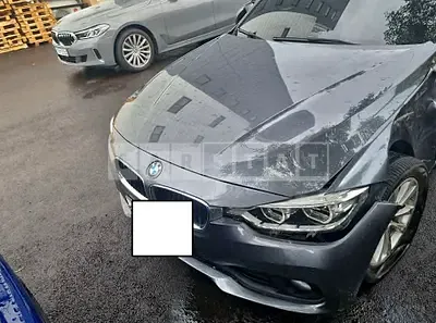 Photo 1 of 9: 2018 BMW 320d, VIN WBA8C5101JA076793 — Korean insurance auction
