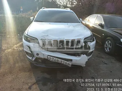 Photo 1 of 14: 2019 Jeep Cherokee, VIN 1C4PJMCB4KD460189 — Korean insurance auction