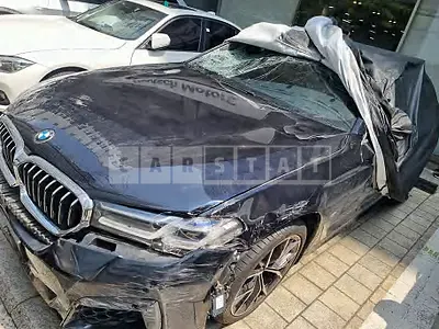 Photo 1 of 50: 2023 BMW 530i, VIN WBA71BH01PCL40159 — Korean insurance auction