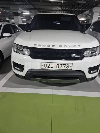 Photo 1 of 10: 2016 Land Rover Range Rover Sport 3.0d, VIN SALWA2KF5GA558296 — Korean insurance auction