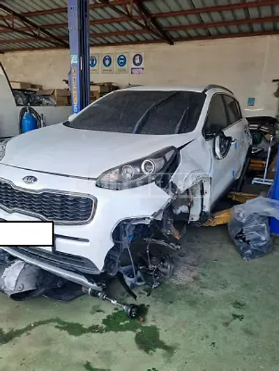 Photo 1 of 12: 2017 Kia Sportage, VIN KNAPN813BHK207413 — Korean insurance auction