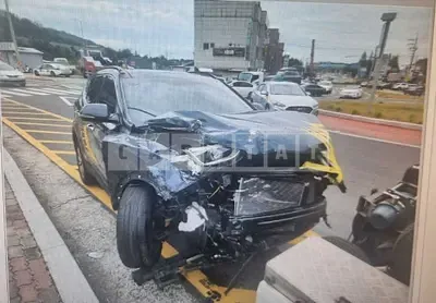 Photo 1 of 3: 2014 Hyundai Santa Fe 2.0 — Korean insurance auction