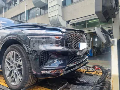 Photo 1 of 11: 2024 Genesis GV70, VIN KMTMA81BDRU171631 — Korean insurance auction