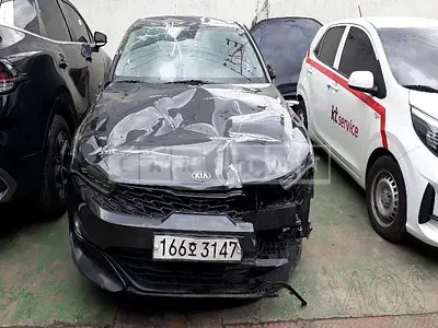 Photo 1 of 30: 2021 Kia K5, VIN KNAG541BBMA117133 — Korean insurance auction