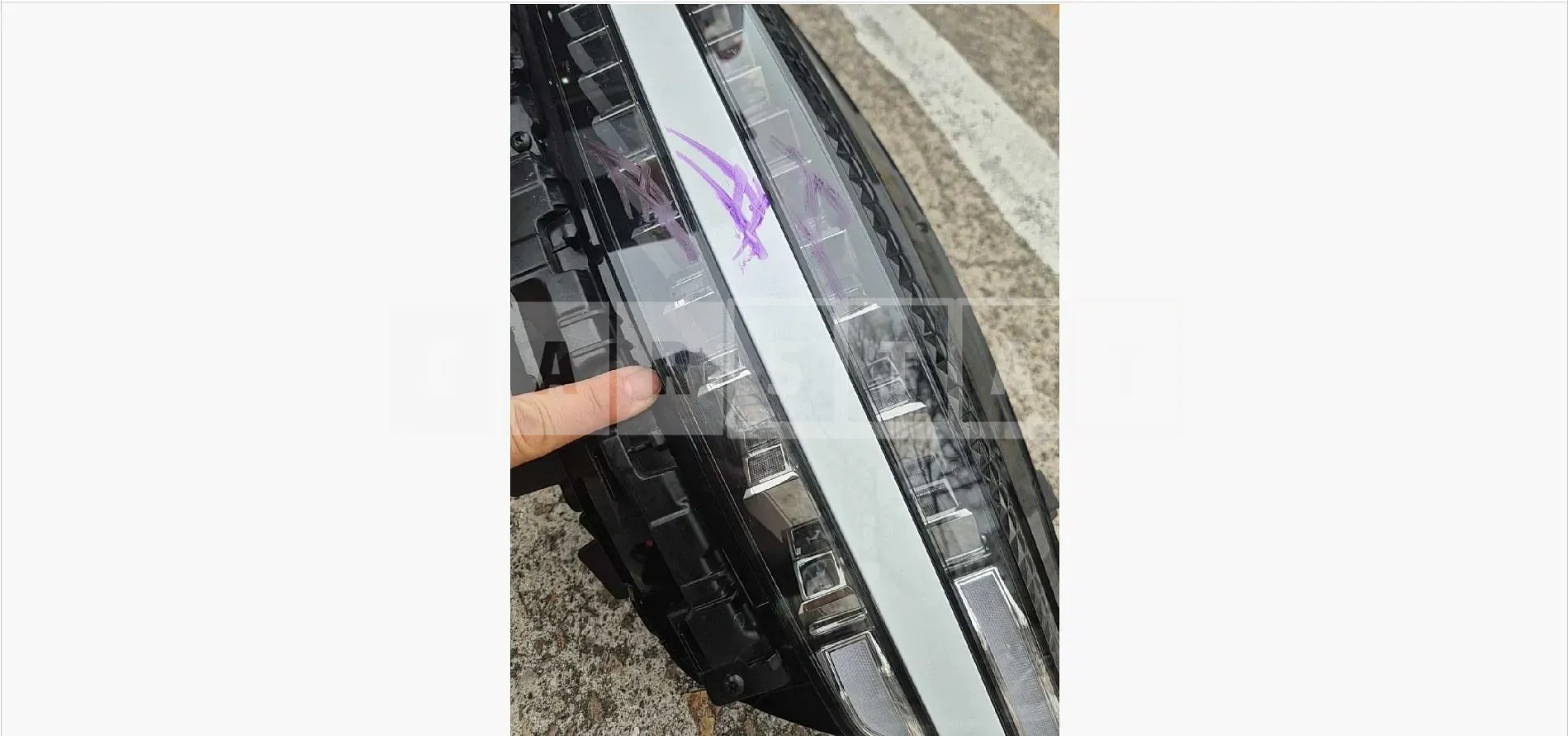 Photo 2 of 4: 2025 Genesis (parts) G90 L Headlamp — Korean insurance auction