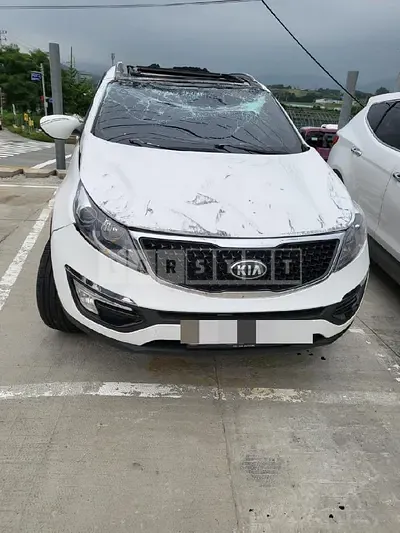 Photo 1 of 7: 2014 Kia Sportage R — Korean insurance auction