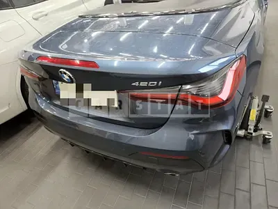 Photo 1 of 24: 2021 BMW 420i Convertible, VIN WBA71AT00MCG10885 — Korean insurance auction