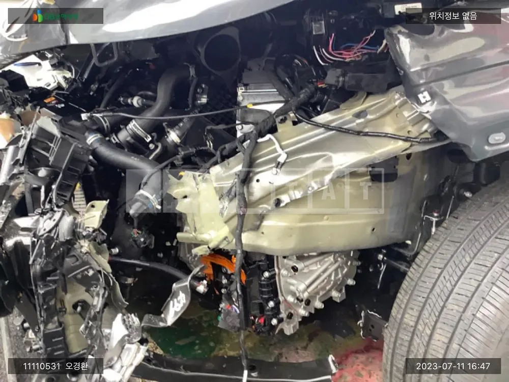Photo 2 of 11: 2023 Hyundai Kona, VIN KMHHC813BPU009254 — Korean insurance auction